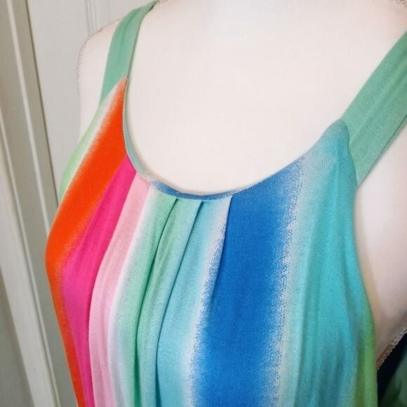 Design 365 Maxi Dress Size‎ Medium Raninbow - Picture 1 of 9